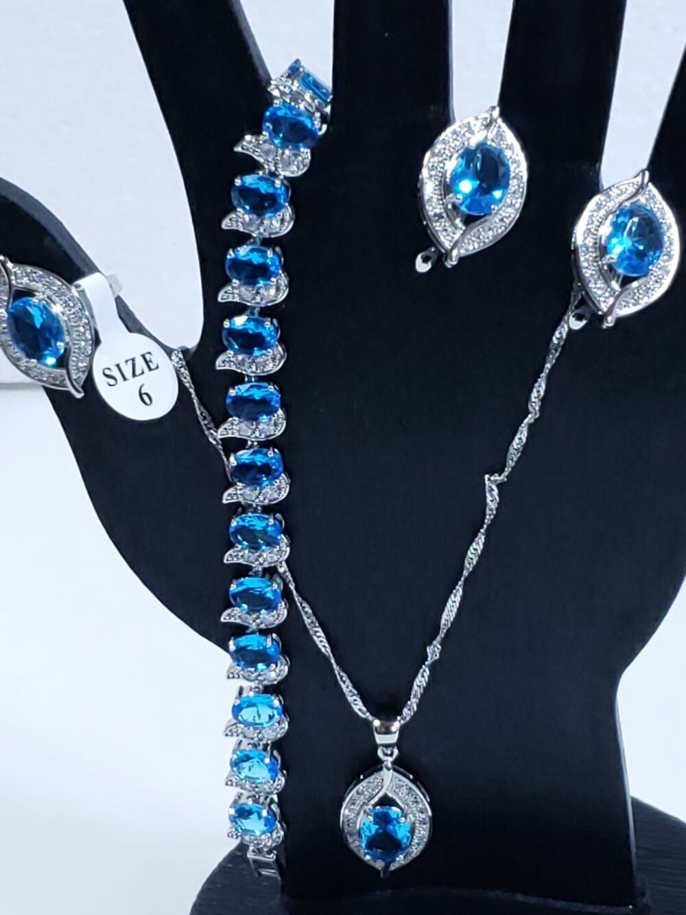 Sky Blue 4 Piece Set
